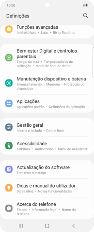 Prima Acerca do telefone.