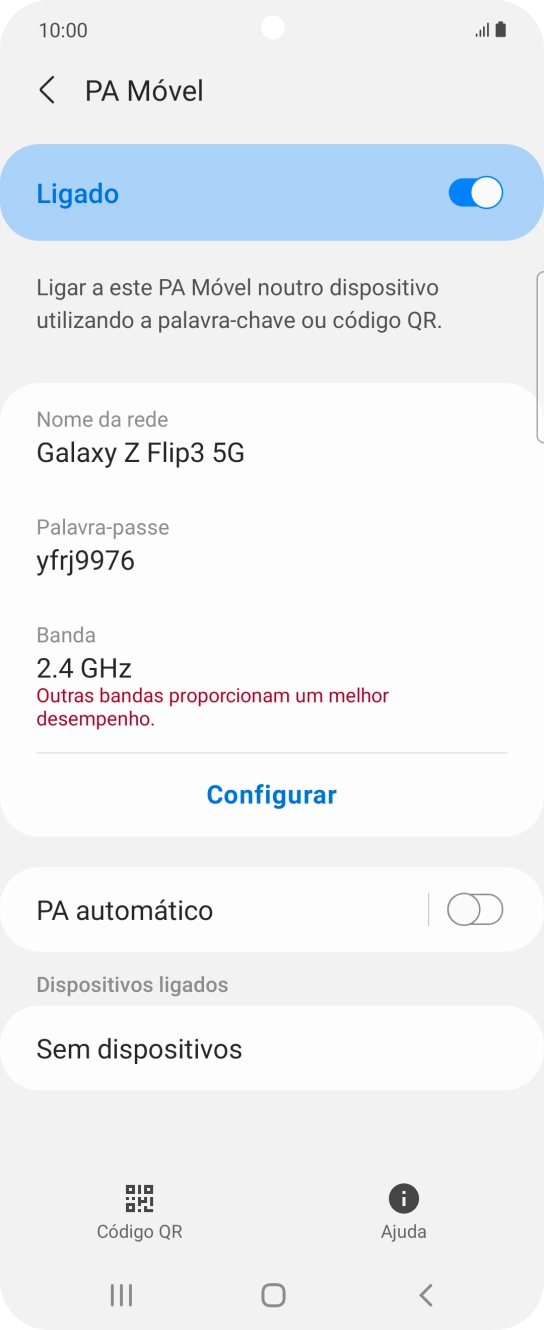 Prima a tecla de início para terminar e voltar ao ecrã inicial.