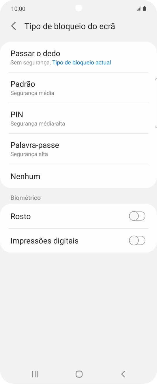 Prima Impressões digitais.