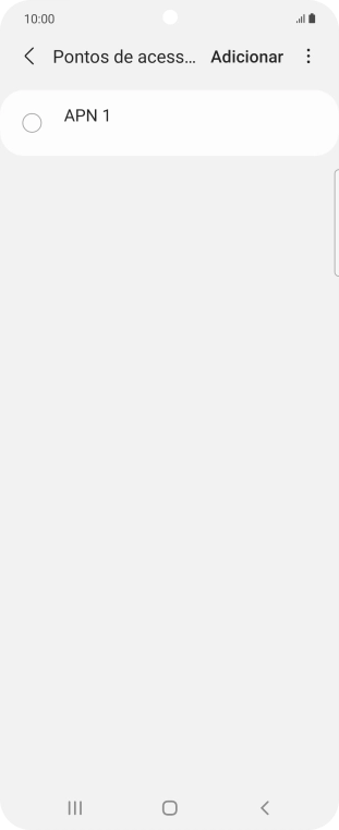 Prima Adicionar.