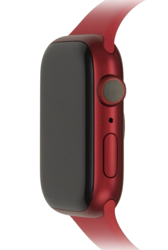Imagen 4: Vista del lateral derecho del Apple Watch Series 7 - Red