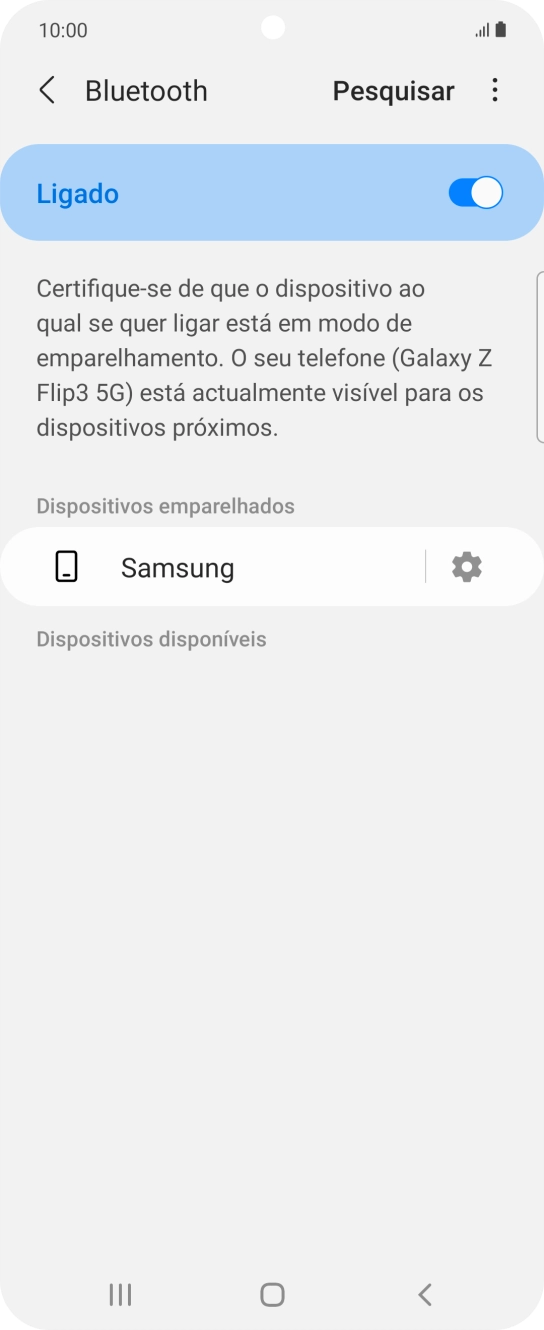 Prima a tecla de início para terminar e voltar ao ecrã inicial.