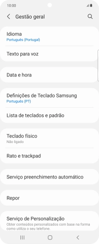 Prima Data e hora.