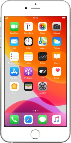 Imagen 1: Vista frontal del Apple iPhone 6s Plus - LightGray