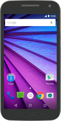Imagen 1: Vista frontal del Motorola Moto G (3rd gen) - XT1541 - Black