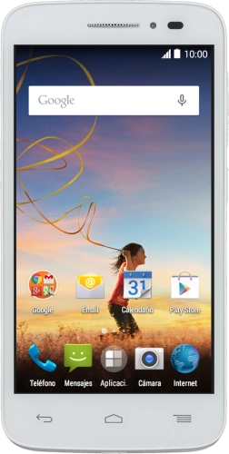 Imagen 1: Vista frontal del Orange Roya - White