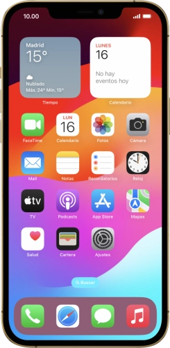 Imagen 1: Vista frontal del Apple iPhone 12 Pro Max - Gold