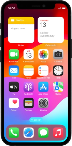 Imagen 1: Vista frontal del Apple iPhone 12 mini - Black