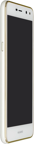 Imagen 3: Vista del lateral izquierdo del Huawei Y6 (2017) - White