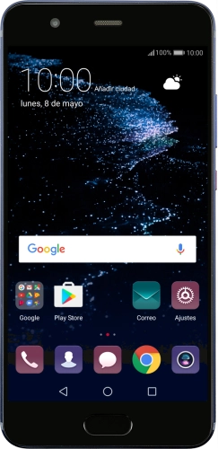 Imagen 1: Vista frontal del Huawei P10 Plus - MidnightBlue