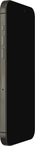 Imagen 3: Vista del lateral izquierdo del Apple iPhone 15 Pro Max - Black
