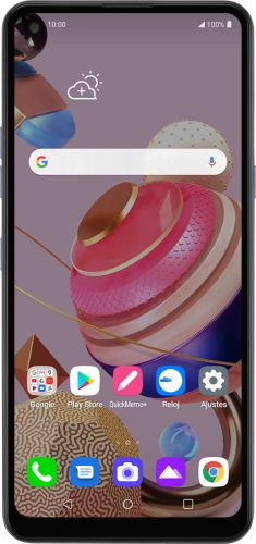 Imagen 1: Vista frontal del LG K51S - Silver