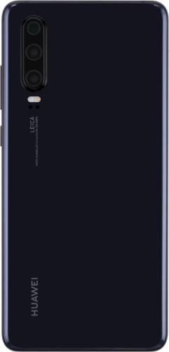Imagen 2: Vista posterior del Huawei P30 - Black