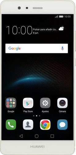 Imagen 1: Vista frontal del Huawei P9 - LightGray