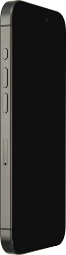 Imagen 3: Vista del lateral izquierdo del Apple iPhone 15 Pro - Black