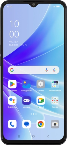 Imagen 1: Vista frontal del OPPO A57s - Black