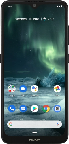 Imagen 1: Vista frontal del Nokia 7.2 - Black