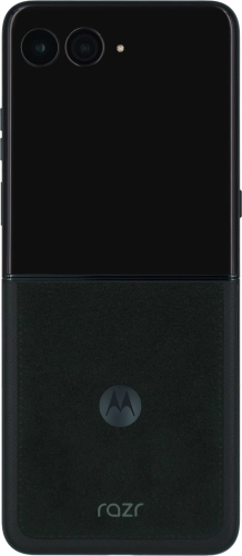 Imagen 2: Vista posterior del Motorola razr 60 Ultra - Black