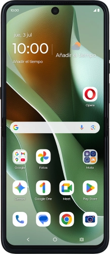 Imagen 1: Vista frontal del Motorola razr 60 Ultra - Black