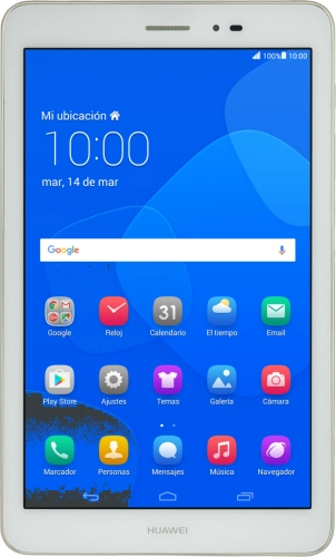 Imagen 1: Vista frontal del Huawei MediaPad T1 8.0 - White