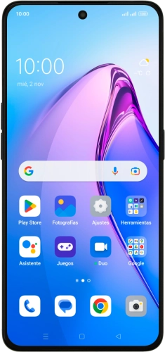 Imagen 1: Vista frontal del OPPO Reno8 Pro 5G - Black