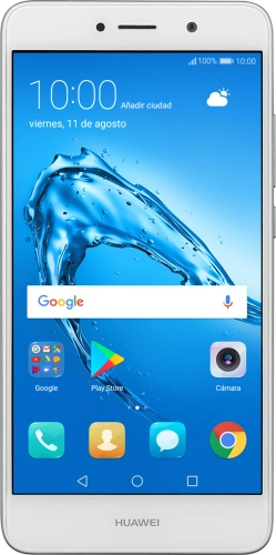 Imagen 1: Vista frontal del Huawei Y7 - White