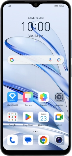 Imagen 1: Vista frontal del HONOR 70 Lite - LightSkyBlue