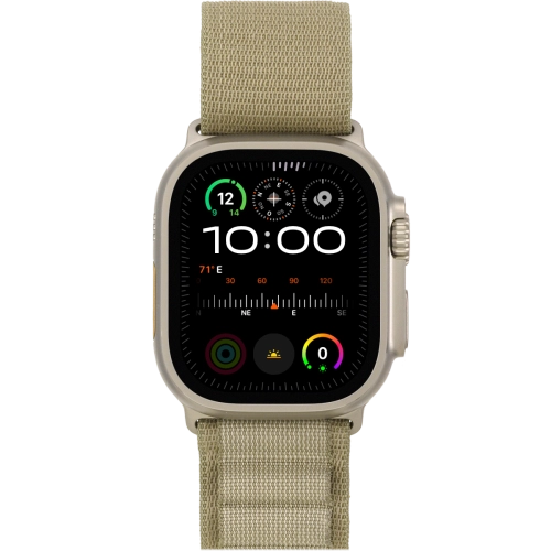Imagen 1: Vista frontal del Apple Watch Ultra 2 - Silver