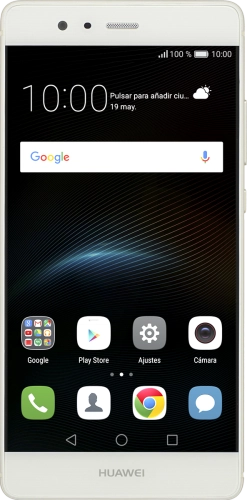 Imagen 1: Vista frontal del Huawei P9 - LightGray