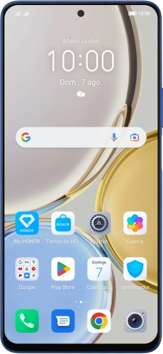 Imagen 1: Vista frontal del HONOR Magic4 Lite 5G - MidnightBlue