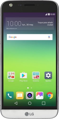 Imagen 1: Vista frontal del LG G5 - LightGray