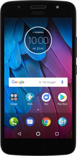 Imagen 1: Vista frontal del Motorola Moto G5S - DarkGray