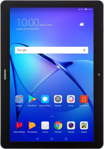 Imagen 1: Vista frontal del Huawei MediaPad T3 10 - Silver