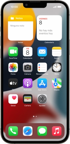 Imagen 1: Vista frontal del Apple iPhone 13 Pro Max - DarkGray