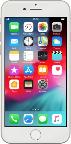 Imagen 1: Vista frontal del Apple iPhone 8 - Silver