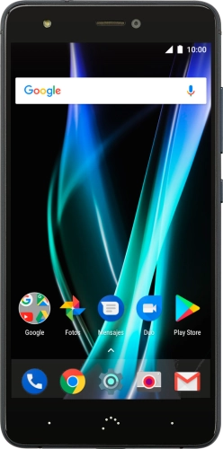 Imagen 1: Vista frontal del bq Aquaris X PRO - Black