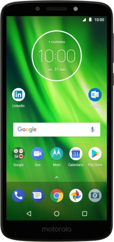 Imagen 1: Vista frontal del Motorola MOTO G6 PLAY - Black