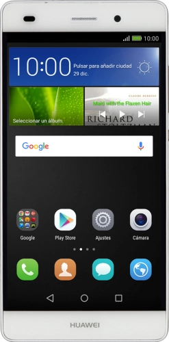 Imagen 1: Vista frontal del Huawei P8 Lite - Black