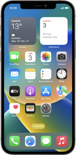 Imagen 1: Vista frontal del Apple iPhone 12 Pro - DarkGray