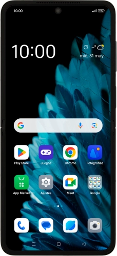 Imagen 1: Vista frontal del OPPO Find N2 Flip - Black