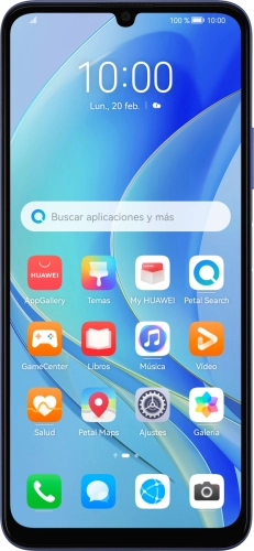 Imagen 1: Vista frontal del Huawei nova Y70 - LightGray