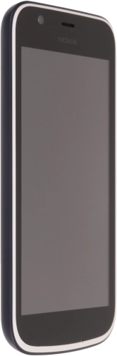 Imagen 3: Vista del lateral izquierdo del Nokia 1 - MidnightBlue