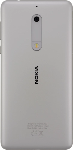Imagen 2: Vista posterior del Nokia 5 - Silver