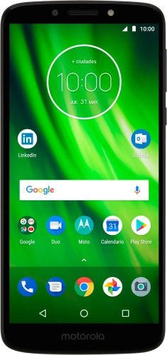Imagen 1: Vista frontal del Motorola MOTO G6 PLAY - Black