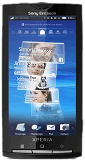 Imagem Sony Ericsson Xperia X10