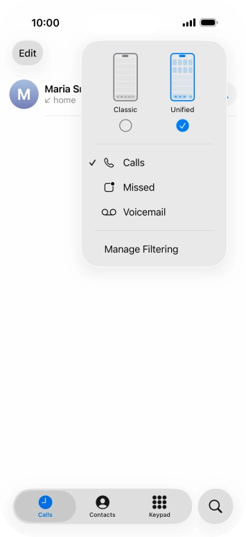 Press Voicemail.