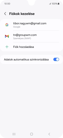 A befejezéshez, és ahhoz, hogy visszatérhess a főképernyőhöz, nyomd meg a főgombot.