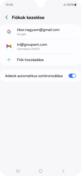 A befejezéshez, és ahhoz, hogy visszatérhess a főképernyőhöz, nyomd meg a főgombot.