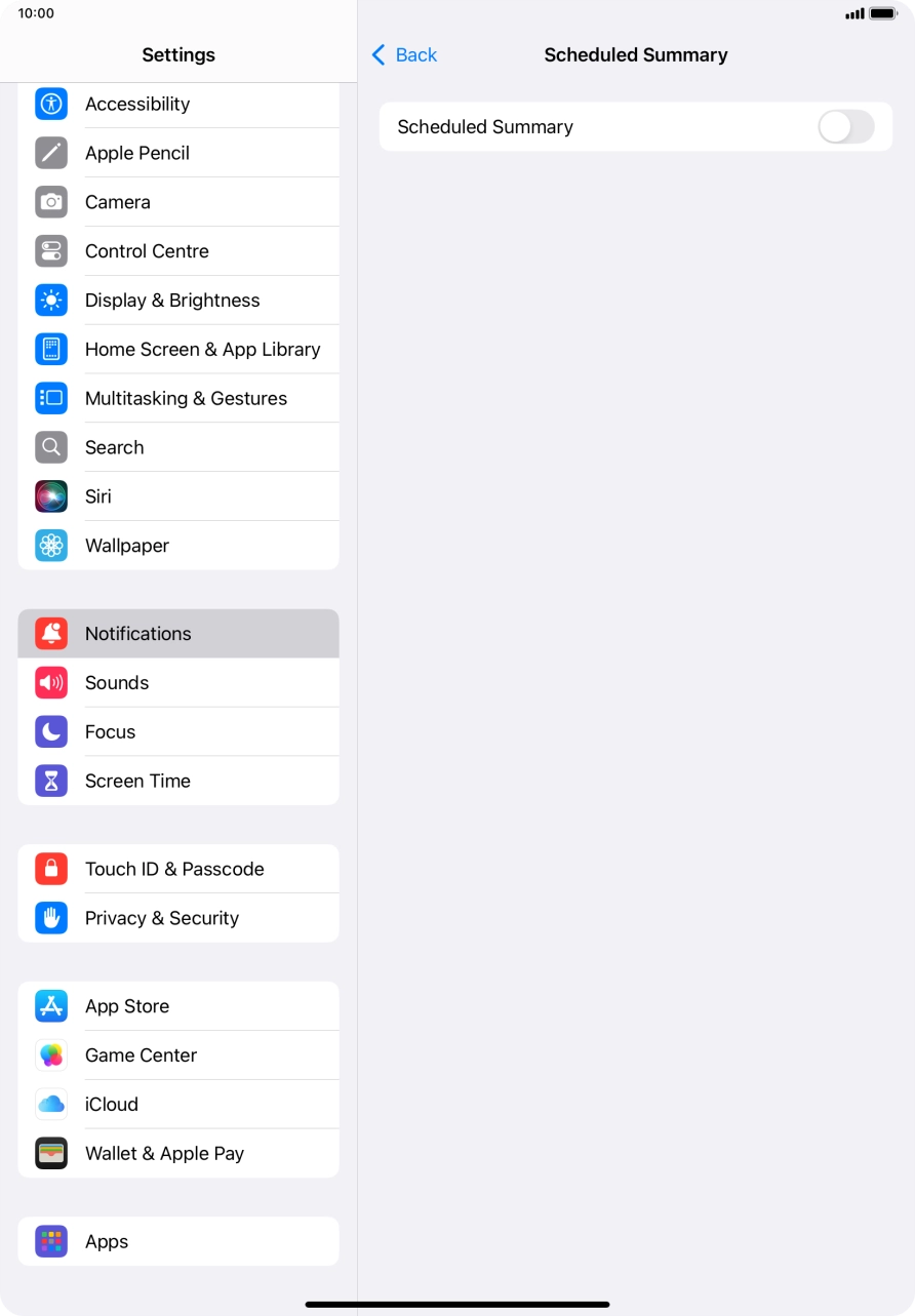 Press the indicator next to Press the indicator next to