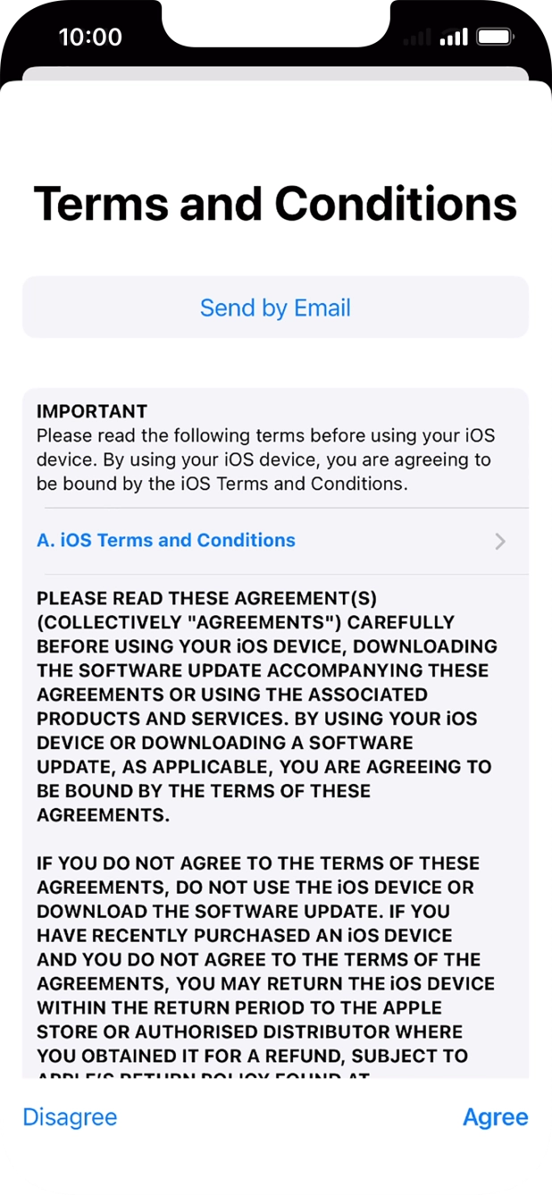 Press Agree. Press Agree.